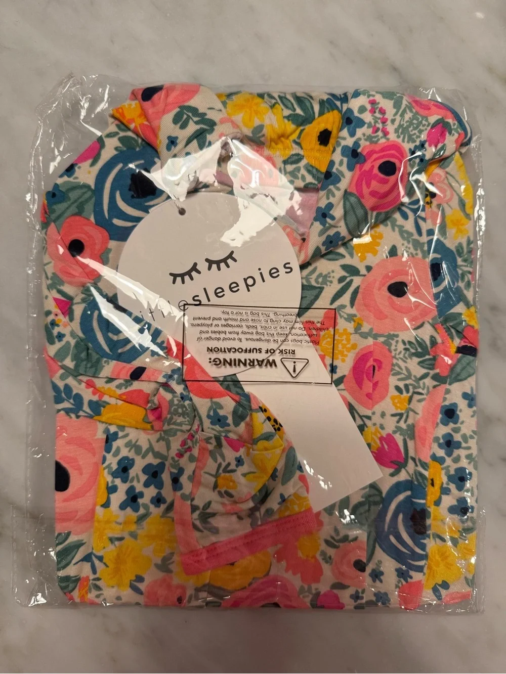 NWT Little Sleepies Secret Garden Infant Gown